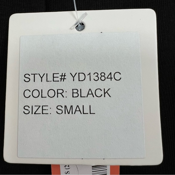 Maxi Dress Cozy Co Black Spaghetti Strap Button Neck NWT Knit Casual Size S 2-4 - Picture 7 of 10